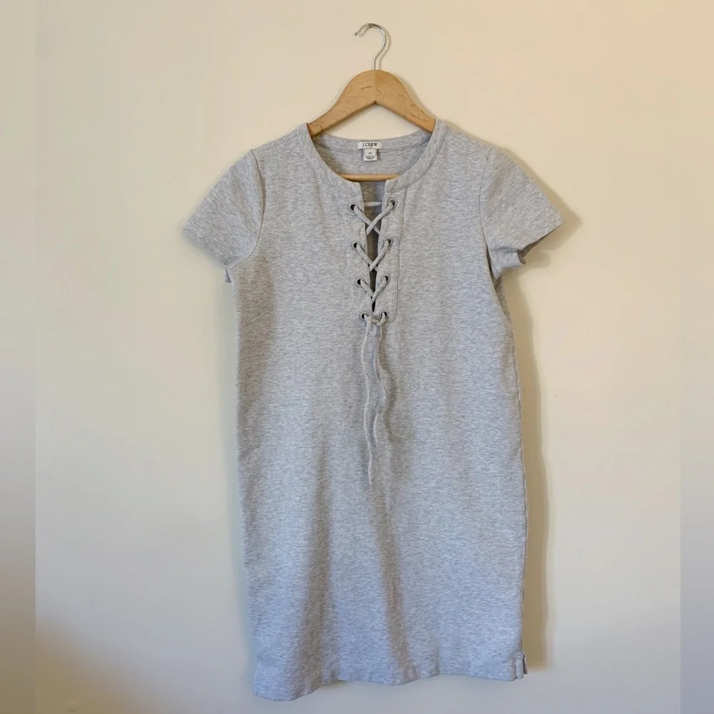 J. Crew Grey T-Shirt Dress Size XS
